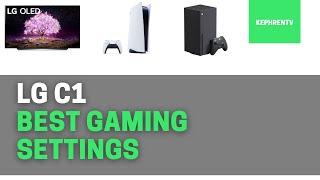 LG C1 Best Settings for Gaming PC & Xbox series X & PS5