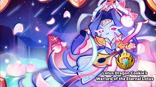 FIRST PULLLOTUS DRAGON COOKIE'S NEW COSTUME WARLORD OF THE ETERNAL LOTUS [COOKIE RUN OVENBREAK]