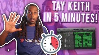 MAKING A TAY KEITH X BLOCBOY JB BEAT IN 5 MINUTES!