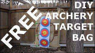 FREE DIY ARCHERY TARGET BAG | Live and Let Fly Archery