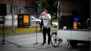 Antikriegstag 1.9.2012, Hamburger Forum für Völkerverständigung und weltweite Abrüstung, Rapper