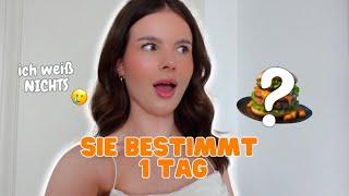 1 TAG ESSEN WAS MEINE FREUNDIN BESTIMMT | wieso tu ich mir das an… | VLOGMAS 9 | minimalromi