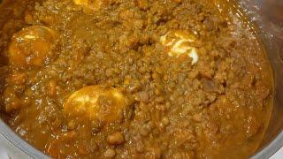 Lentils  porridge  recipe  easy  and healthy recipe