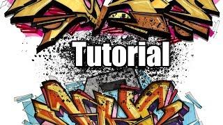 Tutorial - How to make Graffiti sketches - Step by step !