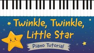 How to Play Twinkle Twinkle Little Star on Piano | Easy Version