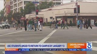 USC urges international students to return to U.S. before Trump takes office