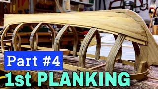 How to Build Ship Model Part 4 || Planking