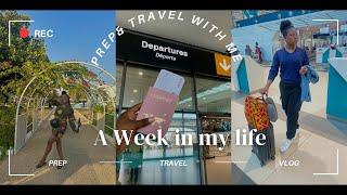 WEEKDAYS IN MY LIFE: Prep and Travel with me across the world From Accra,Ghana/JAPA! Season 