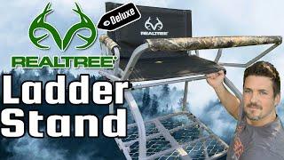 Realtree Deluxe Extra Wide 15’ Ladder Stand with Jaw - Installation, Demo and Review. How to Install