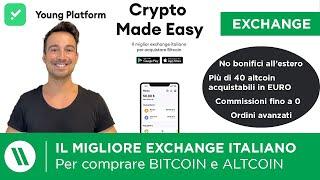 Come COMPRARE BITCOIN in ITALIA: YOUNG PLATFORM (anche in CONTANTI!)