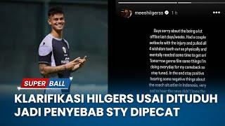 Klarifikasi Mees Hilgers Usai Dituduh Jadi Penyebab Shin Tae-yong Dipecat