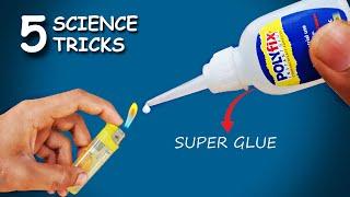 5 Crazy Science Experiments || Easy Science Tricks & Experiments || Genius Theory