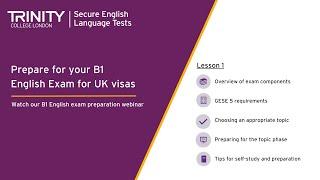 B1 English Exam for UK Visa Practice | Exam Preparation Webinar