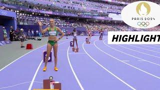 Athletics Women's 400m Heat 5  Highlights Olympic Peris 2024 | M. Paulino win today