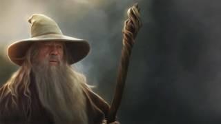 One Hour of Gandalf Falling to Howard Shore's "The Bridge of Khazad Dum" (High Quality Audio)