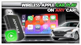 How To Connect Apple Carplay Wirelessly To Any Car - ANYFAR A4 Pro