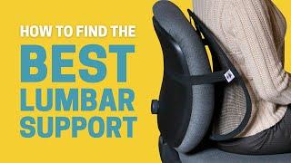 How to Find the Best Lumbar Support for Your Office Chair