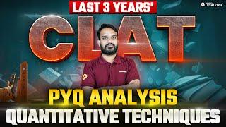 CLAT Previous Years' Paper Analysis: Quantitative Techniques | Key Trends, Predictions for CLAT 2025