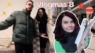 Unsere Weihnachtsfeier und Retro Strickmagazine Flip-through | Vlogmas 2024 Tag 8