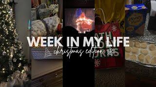 WEEK IN MY LIFE | movies + christmas shopping + packing gifts + baking