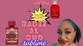 Perfume Review | Bade’e Al Oud Sublime | Lattafa