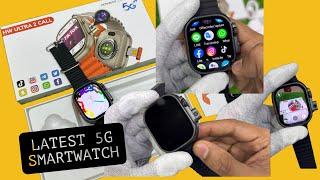 Hw ultra 2 call smartwatch/ 5g dual camera smartwatch/ all application working smartwatch/ PUBG