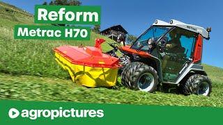 Ernte am Steilhang mit Reform Metrac H70 und Reform Muli T7X | Agropictures Technik Check ️