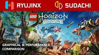 RYUJINX VS SUDACHI/YUZU - Lego Horizon Adventures | Graphic & Performance Comparison