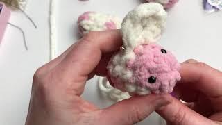 How to Crochet Amigurumi Strawberry Bee for Absolute Beginners Part 3