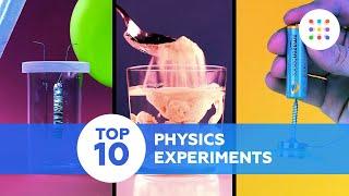 TOP 10 physics experiments to do at home