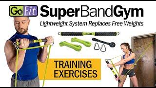GoFit Super Band Gym Training Exercises