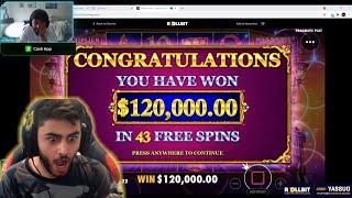 Moe | Yassuo getting max win 120.000 $ | LIVE SLOTS