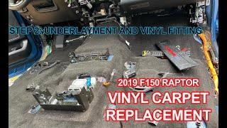 Gen 2 Raptor Vinyl Floor Install Part 2