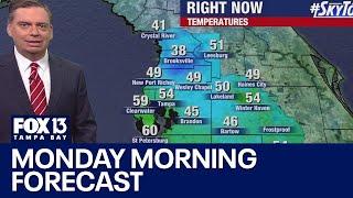 Tampa weather | Monday morning forecast