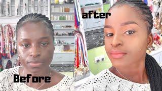 I WENT TO THE BEST REVIEWED MAKEUP ARTIST IN ACCRA-GHANA| NANCY OWUSUAA