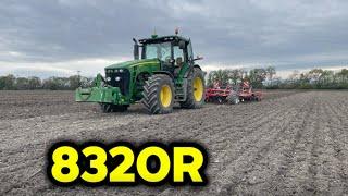 Let‘s Drive John Deere 8320R mit Horsch terrano 5fm am Limit!#farming #horsch #johndeere #viral