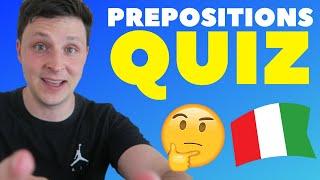 Do you know Italian prepositions better than Brian?