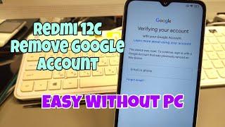 Android 14! HyperOs! Xiaomi Redmi 12C, Remove Google Account, Bypass FRP, Without PC.
