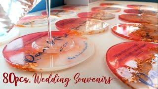 80pcs. Resin Wedding Souvenirs | RESIN CRAFTS 101 | Small Business Ideas | Tiktok Small Business