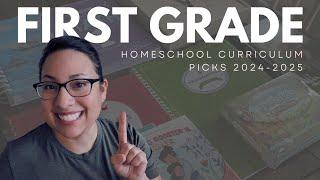 FIRST GRADE HOMESCHOOL CURRICULUM PICKS 2024-2025