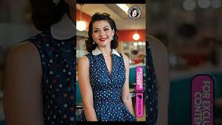 Brunette rockabilly ladies dress Vol.2 VIDEO SLIDESHOW #rockabilly #brunetterockabilly #ginger