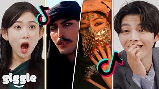 Koreans React to "Arabian Nights" TikTok Compilation