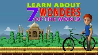 Seven Wonders - 7 wonders for kids - Seven wonders names for kids -World wonders