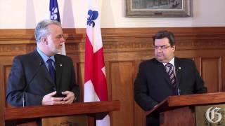 Couillard, Coderre talk Montreal autonomy