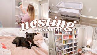 nest with me! my new nesting series as a first-time mom! EP 01