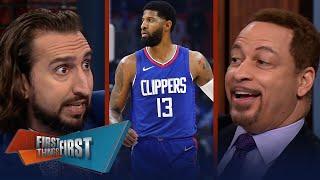 Paul George signs max with the 76ers, Will the Clippers be remembered? | NBA | FIRST THINGS FIRST
