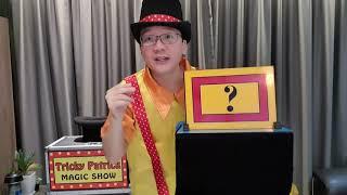 Virtual Magic Show (for hire SG & Worldwide), Magic Workshop Virtual Magic via Zoom
