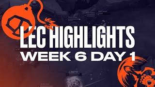 Full Day Highlights | W6D1 | 2021 LEC Summer