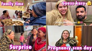 Beti Khala ko surprise mila | Final scan ke liye hospital gaye | Family time ️