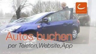 cambio CarSharing - so funktionierts: Autos buchen